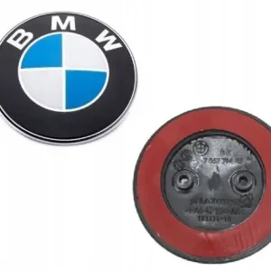 Oferta limitowana Emblemat znaczek logo do BMW 82mm ZNACZEK EMBLEM E63 F06 F10 F11 2 PIN NOWY
