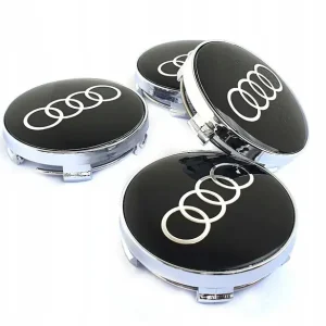 4x Dekielki kapsle Audi 60/56 mm do Dezent Anzio Dotz RC Enzo Rial Aez Ats Niska cena