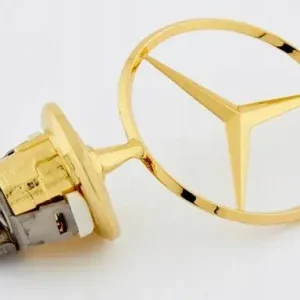 EMBLEMAT CELOWNIK GWIAZDA ZNACZEK MERCEDES ZLOTY W Promocja