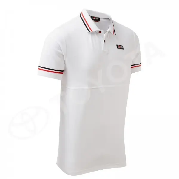 Darmowa dostawa Koszula Polo męska TGR19 Biała - Rozmiar XXL