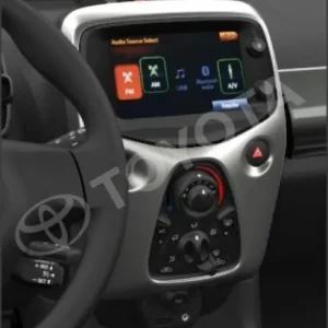 Nakładka na konsolę - 1E7 Silver Sparkle - Manual A/C Autentyczny