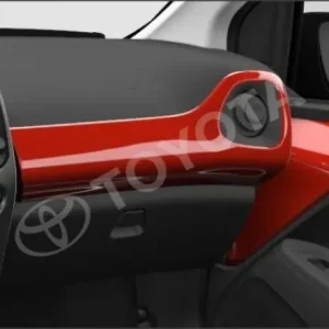 Panel ozdobny deski rozdzielczej - prawy - 3P0 Red Premium