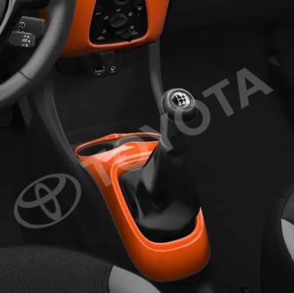 Nowość Panel ozdobny dźwigni zmiany biegów - 4W5 Orange