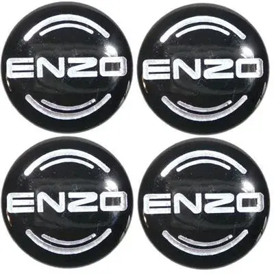 Naklejki na kołpaki emblemat ENZO 50mm sil Ostatnia szansa