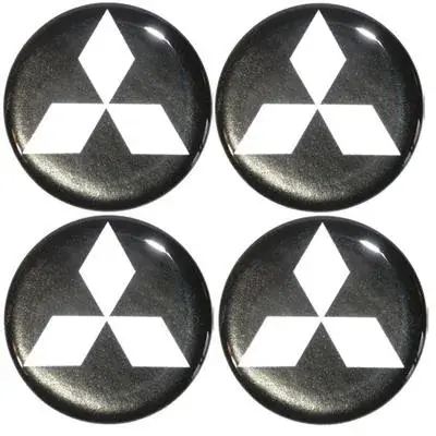 Zamów teraz Naklejki na kołpaki emblemat MITSUBISHI 80mm c sil