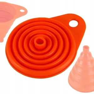 Szybka dostawa LEJEK SILIKONOWY SKŁADANY do cieczy uniwersalny WYSOKA JAKOŚĆ