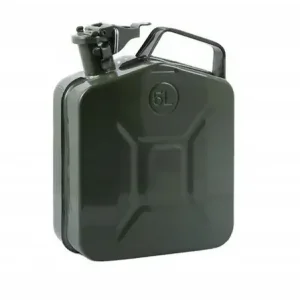 Nowość KANISTER NA PALIWO METALOWY KARNISTER BENZYNĘ 5 L