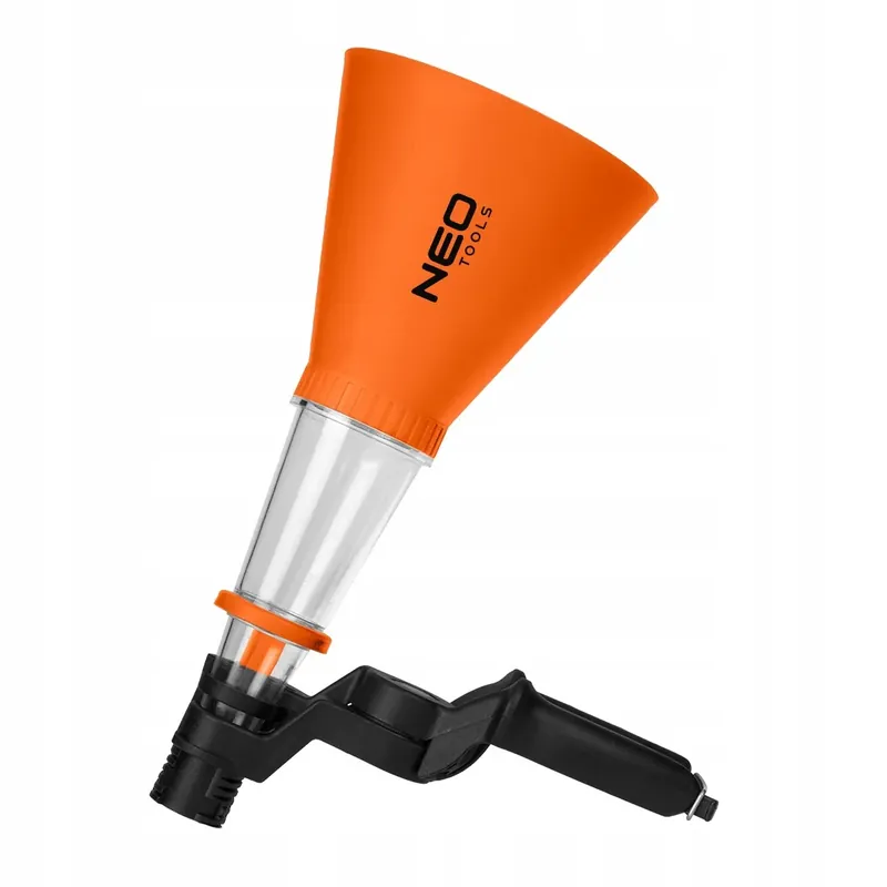 Zwrot pieniędzy Lejek uniwersalny samochodowy 125mm, uchwyt montażowy do paliwa płynu NEO