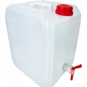 Najlepsza cena KANISTER BIAŁY 30L +KRAN SPUSTOWY + KOREK POJEMNIK
