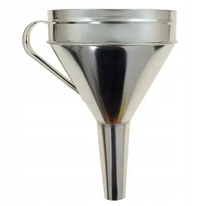 LEJEK METALOWY DO PALIWA OLEJU PROSTY MOCNY Z SITKIEM SITKO METALOWE Kup teraz