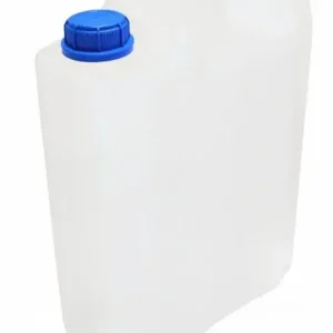 Tani Pojemnik Bańka Kanister Zbiornik Bania na wodę 20L biały PCV plastikowy