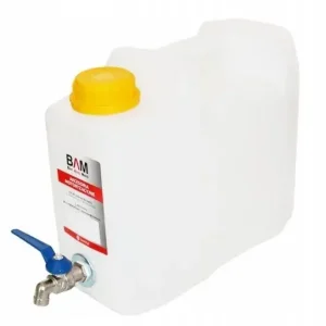 Zwrot pieniędzy Pojemnik Bańka Kanister na wodę z kranikiem 5L