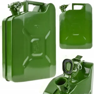 Darmowa dostawa KANISTER METALOWY 10L STALOWY NA PALIWO ZBIORNIK SZCZELNY ANTYKOROZYJNY