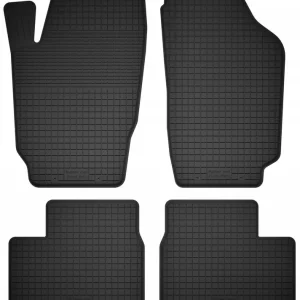 Niska cena DYWANIKI SAMOCHODOWE GUMOWE CZARNE - Korytkowe rant 2CM KOMPLET