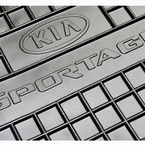 Promocja KIA SPORTAGE II (2004-2010) dywaniki gumowe bezzapachowe ORYGINALNE LOGO