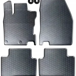 Bezpieczna płatność Dywaniki Samochodowe Gumowe Nissan Qashqai II Crossover (2014-2021) 4szt