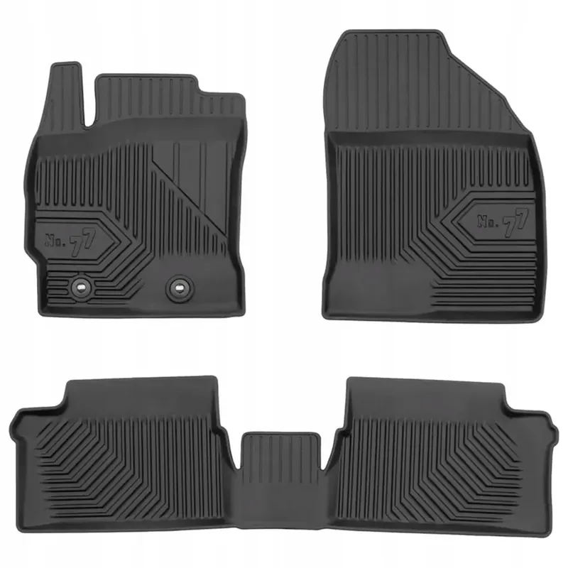 Zwrot pieniędzy Dywaniki samochodowe gumowe No.77 do Toyota Auris II 2012-2018