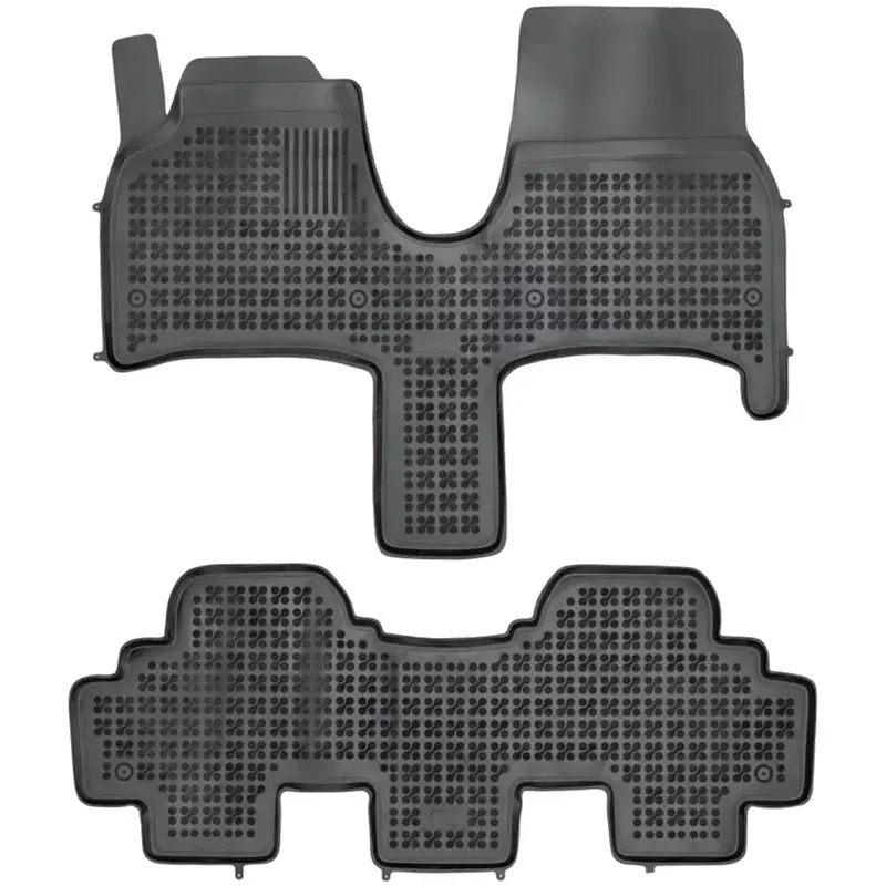 Dywaniki korytka gumowe samochodowe do Fiat Ulysse 2002-2010 Stopery + Rant Oferta limitowana