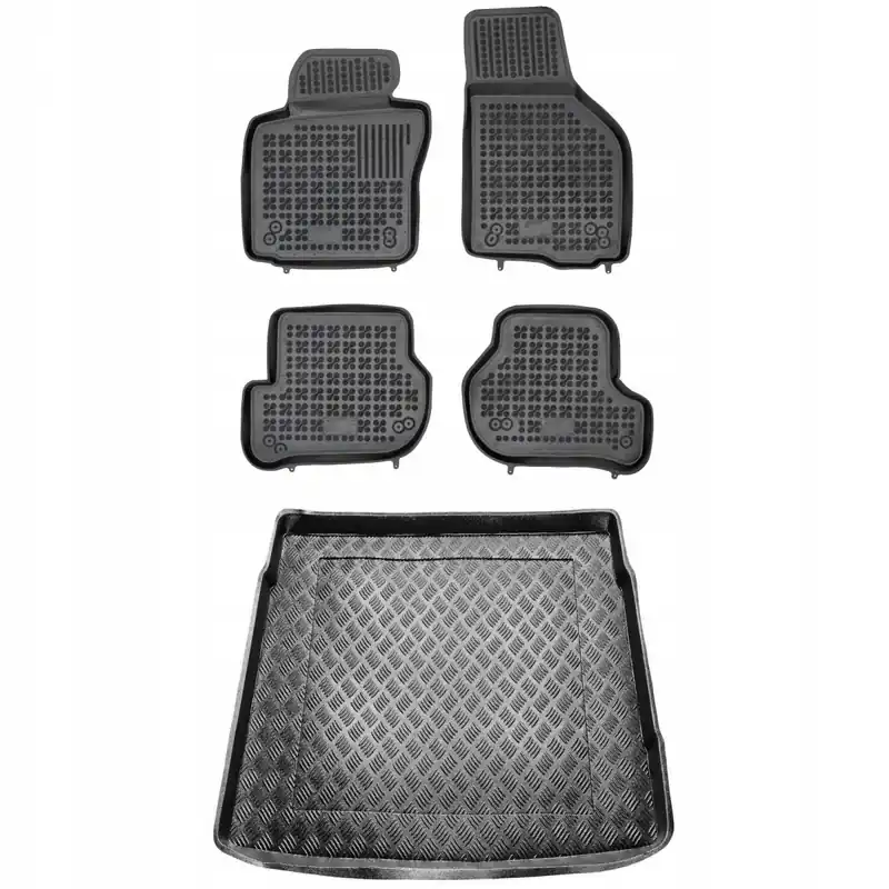 Zestaw dywaniki i mata korytka Volkswagen Golf VI 2008-2012 Hatchback Ekspresowa dostawa