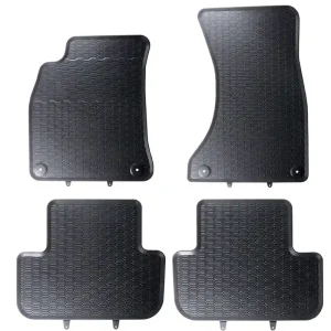 Oryginalny Dywaniki samochodowe wycieraczki gumowe miarowe korytka do Audi A4 B8