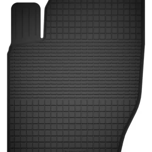 Zwrot pieniędzy DYWANIK GUMOWY KIEROWCY czarne korytkowe dywaniki samochodowe rant 2CM 1szt