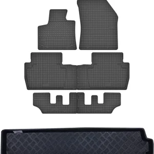 Szybka dostawa dywaniki + bagażnik do: Peugeot 5008 II 2017- crossover 7-osobowy