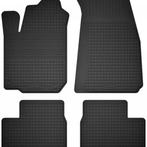DYWANIKI SAMOCHODOWE GUMOWE CZARNE - Korytkowe rant 2CM KOMPLET Oferta limitowana