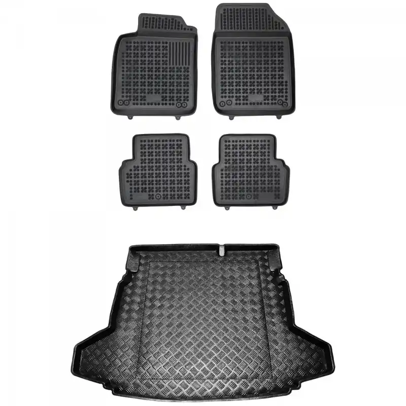 Zamów teraz Zestaw dywaniki i mata korytka Saab 9-3 II 2002-2014 Sedan wersja Sport