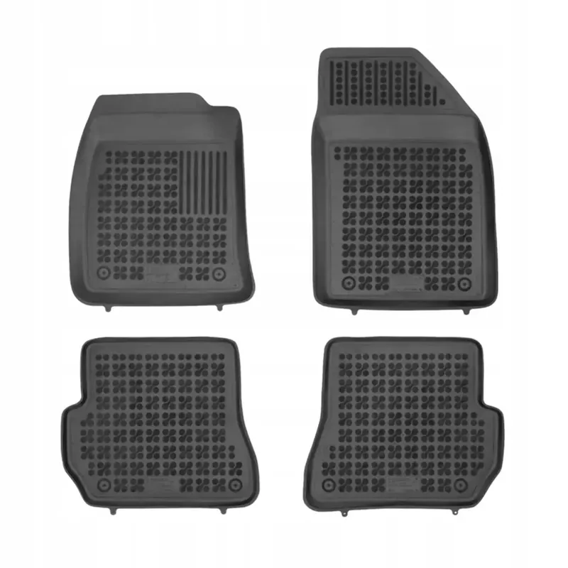 Dywaniki korytka gumowe samochodowe do Ford Fiesta 2002-2006 Stopery + Rant Tylko dziś