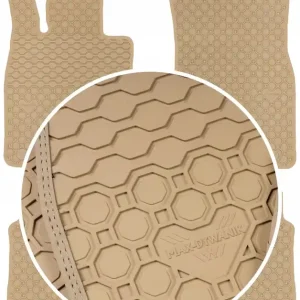 Mercedes S-klasa V223 Long 2021- Dywaniki BEŻOWE Popularny