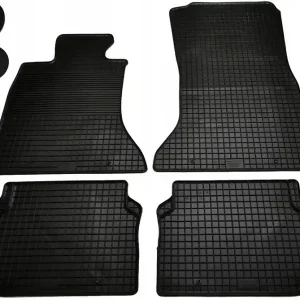 Dywaniki gumowe do BMW 5 F10 F11 (2010-2017) bezzapachowe +RZEPY ORYGINALNE Ekspresowa dostawa