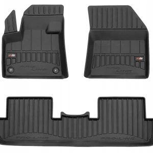 DYWANIKI GUMOWE PEUGEOT 3008 2 od 2016- KORYTKA 3D Oryginalny