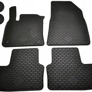 Szybka dostawa Dywaniki gumowe do RENAULT CAPTUR II(2019-) bezzapachowe+stopery ORYGINALNE