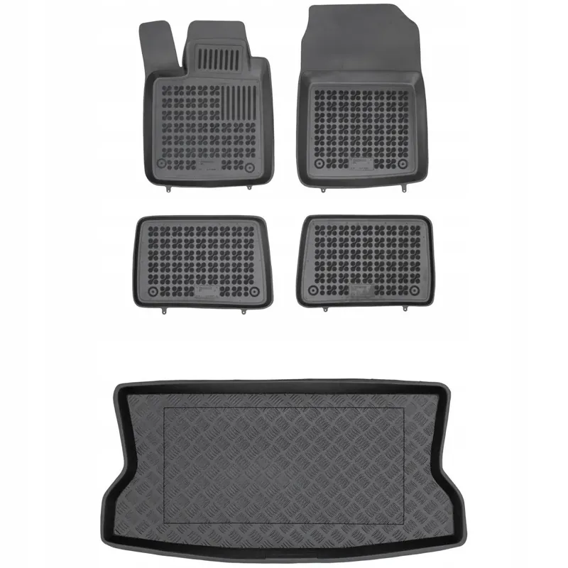 Zestaw dywaniki i mata korytka Renault Twingo II 2007-2014 3 osobowy Szybka dostawa