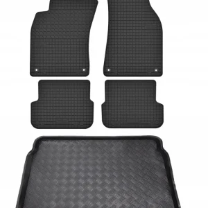 Tani dywaniki + bagażnik do: Audi A6 C6 2004-2011 kombi / avant