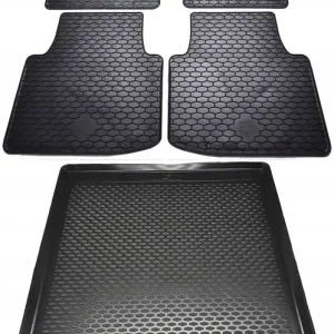 Skoda SUPERB 3 KOMBI (2015-2020) dywaniki gumowe +mata do bagażnika stopery Autentyczny