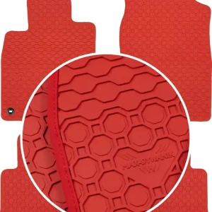 Najlepsza cena Honda Civic X HB 2017- Dywaniki CZERWONE