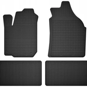 DYWANIKI SAMOCHODOWE GUMOWE CZARNE - Korytkowe rant 2CM KOMPLET Zamów teraz