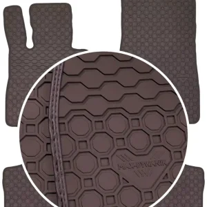 Mercedes GLC X253 2015- Dywaniki BRĄZOWE Autentyczny