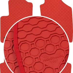 Fiat 500 HB 2007- Dywaniki CZERWONE Ekspresowa dostawa