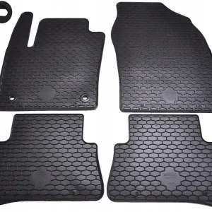 Promocja Toyota C-HR (2017-) dywaniki gumowe +stopery ORYGINALNE bezzapachowe