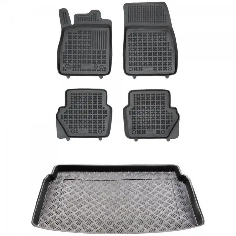 Zestaw dywaniki i mata Ford EcoSport II 2012-2018 górna podłoga bagażnika Wysoka jakość