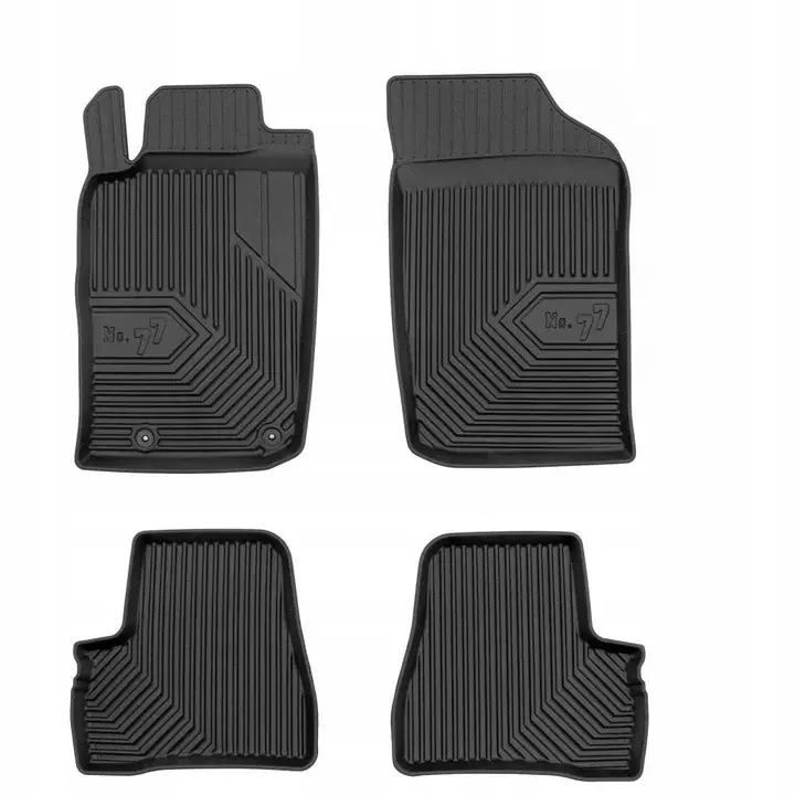 Wyprzedaż PEUGEOT 206 1998-2010 DYWANIKI GUMOWE KORYTKA 77