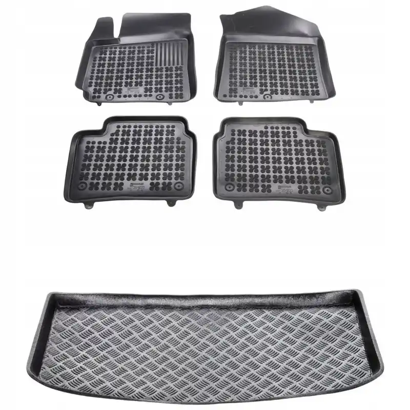 Zestaw dywaniki i mata korytka Hyundai i10 III od 2019 Hatchback + Stopery Oryginalny