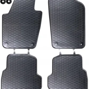 Bezpieczna płatność Dywaniki Samochodowe Gumowe Ibiza (08-17) Fabia 3 (14-18) VW Polo 5 6r