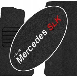 Mercedes SLK R171 2004-2011 Dywaniki z HAFTEM Darmowa dostawa