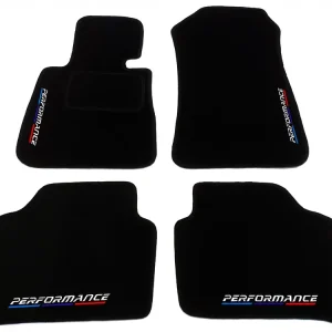 Oferta limitowana DYWANIKI WELUROWE DO BMW 5 F10 (2009-2013) + HAFT