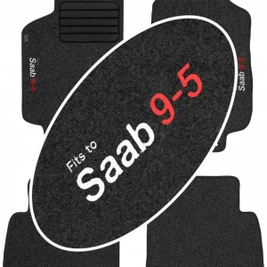 Saab 9 5 I 1997-2009 Dywaniki z HAFTEM Szybka dostawa
