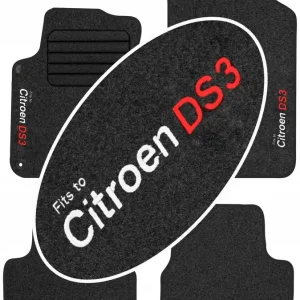 Citroen DS3 2009-2016 Dywaniki z HAFTEM Ostatnia szansa