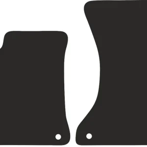 Autentyczny Dywaniki welurowe BASIC przód do: Audi A4 B8 sedan, kombi, avant, allroad (